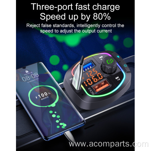 Fast Charge Support Charge Fm Transmitter Player